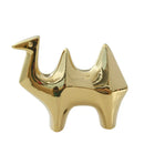GobekUsa Gold Camel Ceramic Figurines, Bird Ornaments, Home Decor Accessories