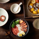 GobekUsa 6/7 Inch Ceramic Ramen Bowl - Large Soup Noodle Bowl for Kitchen and Hotel Use