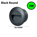 GobekUsa 3W IP65 Waterproof Embedded Step Lights for Staircase Corridor & Outdoor Walls