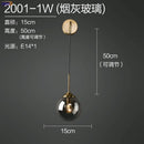 GobekUsa Glass Ball LED Wall Lamp for Nordic Modern Bedroom Lighting