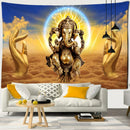 GobekUsa Elephant Bergamot Tapestry Wall Hanging for Bohemian Home Decor