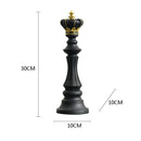 GobekUsa Chess Pieces Figurines: The Queen's Gambit Decor for Home & Office