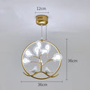 GobekUsa Branch Iron Black Gold Chandelier for Living Room Bedroom Kitchen Hallway