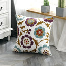 GobekUsa Ethnic Style Canvas Embroidery Pillow Cover 45x45cm