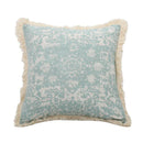 GobekUsa Green Tassel Pillow Cover 45x45cm/30x50cm Cotton Linen for Home Decor