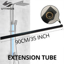 GobekUsa 90CM Tube-Bar Extend Pipe for Shower Faucet Extension