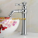 GobekUsa Gold Bathroom Faucet | Modern Basin Tap with High Arc Design