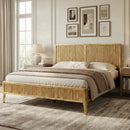 Bosk Solid Wood Bed Frame by Megsu