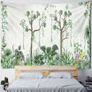 GobekUsa Banana Tree Mist Tapestry Wall Hanging Boho Hippie Polyester Home Decor