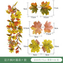 GobekUsa Harvest Home Décor: Pumpkin, Pine Cone, Maple Leaf, Vine Hanging Decoration