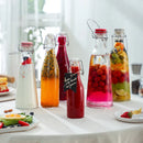 GobekUsa Glass Storage Bottle for Wine, Jam, Honey, Lemon & More