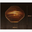 GobekUsa Chinese Paper Honeycomb Pendant Lights Cardboard Personalized Home Decor Luminaire