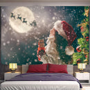 GobekUsa Christmas God Deer Tapestry: Hippie Psychedelic Bohemian Wall Hanging