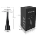 GobekUsa Crystal Diamond Touch Table Lamp: USB Charging Night Light for Bar, Restaurant, Bedside