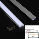 GobekUsa 0.5m/1m Flexible U Aluminum Profiles for LED Strip Lights