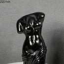 GobekUsa Human Body Figurine Bust Vase for Home Décor and Art Decoration