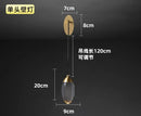 GobekUsa Crystal LED Wall Light: Modern Luxury Nordic Home Lighting for Bedroom, Stair, Beside Lamp