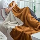 GobekUsa Knitted Plaid Blanket - Soft and Cozy Home Decor Throw