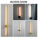 GobekUsa Black LED Wall Sconce for Living Room Bedroom Lighting
