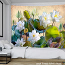 GobekUsa Lotus Leaf Tapestry: Indian Scenery Wall Hanging for Bedroom Decor