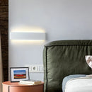 GobekUsa LED Wall Lamp Bedside Sconces for Indoor Living Room Bathroom Square Mirror Light
