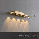 GobekUsa Iron Art Mirror Front Wall Sconce