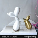 Abstract Gold Resin Statue Handicraft for Living Room, Office Desk Decor - GobekUsa