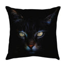 GobekUsa Cute Cat Sofa Cotton Linen Cushion Cover Pillowcase Home Decor Pillow