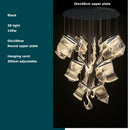 GobekUsa Black Love Chandelier Lighting for Dinning Room