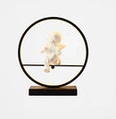 GobekUsa Angel Doll Bird Table Lamp: Romantic LED Lighting for Home Decor