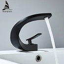 GobekUsa Basin Faucet Modern Brass Mixer Tap for Elegant Bathroom, Single Handle