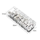 GobekUsa Cable Storage Box: Transparent Desk Organizer for Wire Management