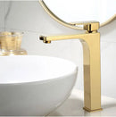 GobekUsa Gold Basin Faucet: Single Handle Bathroom Sink Tap & Brass Lavatory Mixer