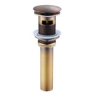 GobekUsa Antique Bronze Waterfall Bathroom Faucet with Hot & Cold Mixer Tap
