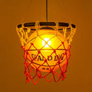 GobekUsa Basketball Pendant Light: Creative Decorative Chandelier for Restaurant, Cafe, Bedroom.