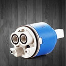 GobekUsa 35/40mm Ceramic Faucet Cartridge for Kitchen Bathroom Tap - Water Saving