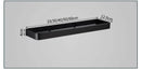 GobekUsa Black Aluminum Bathroom Corner Shelf Wall Mounted Storage Holder