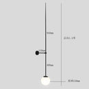 GobekUsa Glass Ball LED Wall Lamp for Modern Minimalist Decor