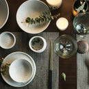GobekUsa Ceramic Dinner Plate Set - Round Western Meal Plate, Steak Dish, Rice Bowl