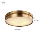 GobekUsa Brass LED Ceiling Lights - Modern Home Lighting Flush Mount Luminaire