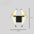 GobekUsa Love Bird Chandelier Lighting - White Gold Designer Lustre for Dining Room