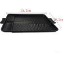 GobekUsa Korean Grill Pan: Non-stick Smokeless BBQ Tray for Indoor/Outdoor Grilling