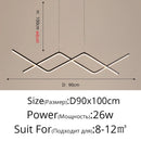 GobekUsa LED Pendant Lights: Modern, Remote-Control, Cord Hanging, for Study, Kitchen, Living Room