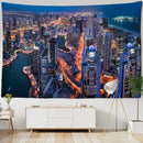 GobekUsa Boho Chic Night View Tapestry.