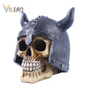 GobekUsa Animal Skull Ornament Resin Halloween Decor Movie Props Birthday Gift Statues