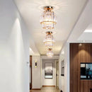 GobekUsa Crystal Chandelier: Elegant LED Ceiling Light for Living Room, Bedroom, and Aisle. Luxurious Modern Design.