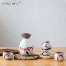 GobekUsa Japanese Ceramic Sake Wine Cup Set - KL-001 | Small Drinking Collection