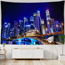 GobekUsa Boho Chic Night View Tapestry.