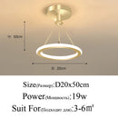 GobekUsa LED Chandeliers for Modern Indoor Lighting in Aisle, Bedroom, Living Room