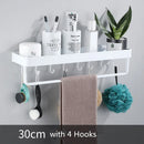 GobekUsa Black Corner Shelf with Towel Bar, Wall Mounted Aluminum Kitchen Storage Holder